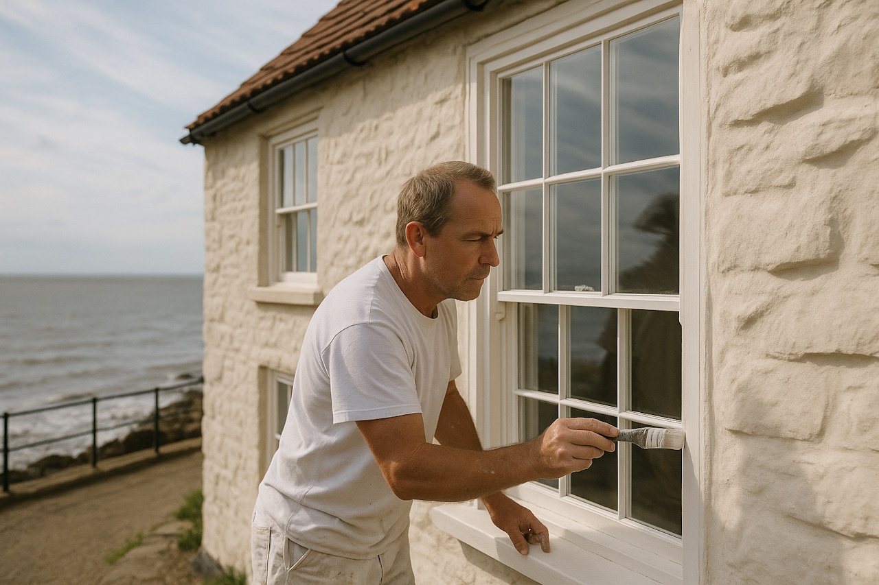 Traditional Sash Window Repair in Clevedon